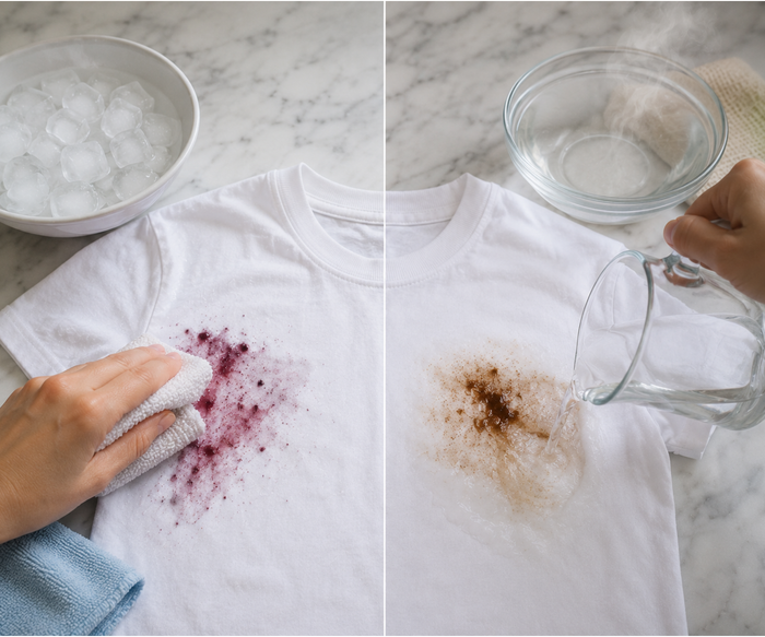 Hot or Cold Water for Stains?