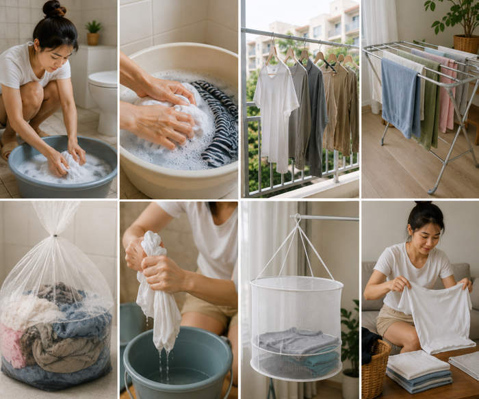 How to Do Laundry Without a Washer: 8 Ways to Manage in a Small Apartment