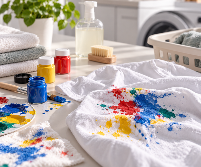 How to Get Acrylic Paint Out of Clothes: Easy Methods for Fresh and Dried Stains