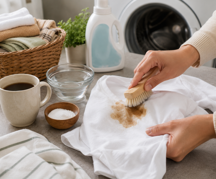 How to Get Coffee Stains Out of Clothes (Even If They've Dried)