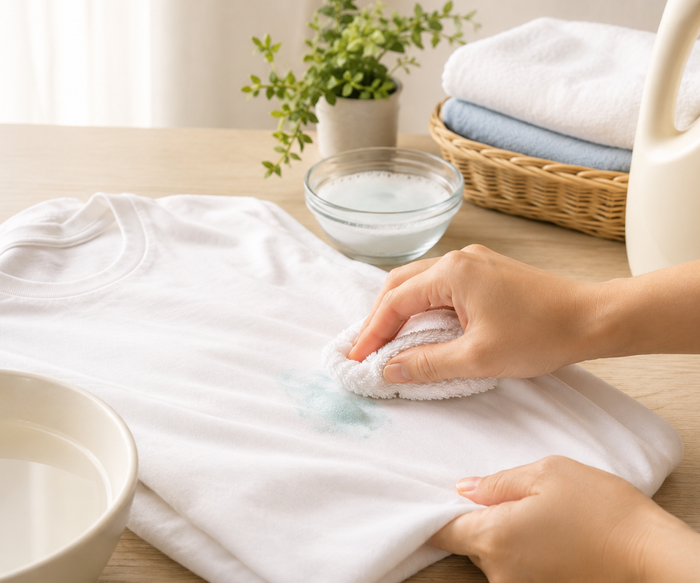 How to Get Detergent Stains Out of Clothes