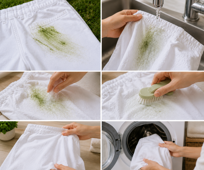 How to Get Grass Stains Out of Clothes