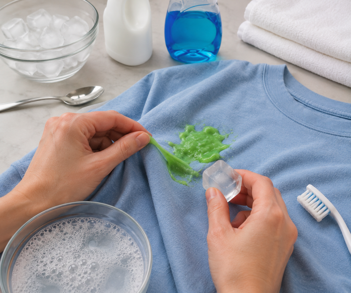 How to Get Slime Out of Clothes