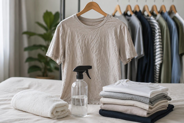 How to Get Wrinkles Out of Clothes Without an Iron