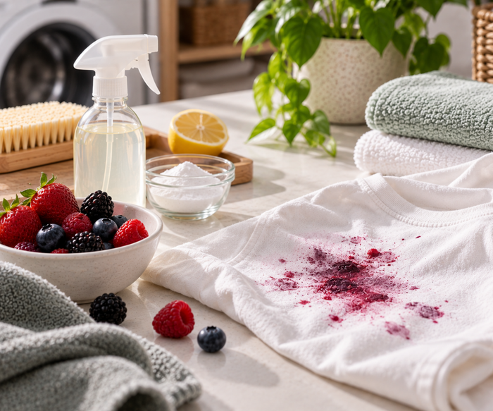 How to Remove Berry Stains From Clothes