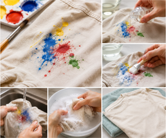 How to Remove Paint Stains from Clothes at Home