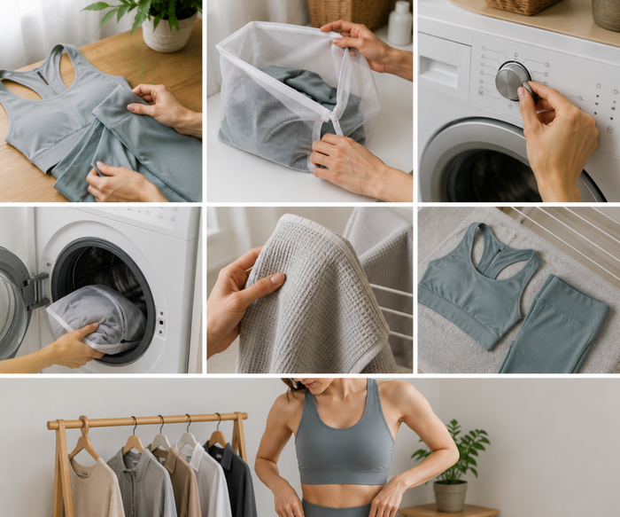 How to Wash Athleisure in 7 Steps Without Pilling or Losing Shape