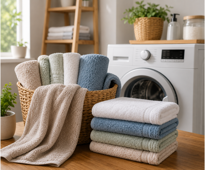 How to Wash Bath Towels So They Stay Soft and Absorbent