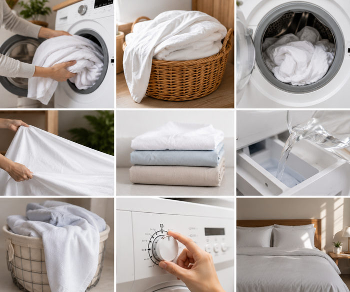 How to Wash Bed Sheets the Right Way: 7 Rules for Frequency, Temperature, and Detergent