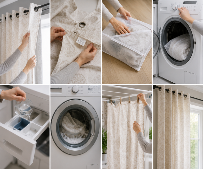 How to Wash Curtains in 7 Steps (and Drapes, Without the Dry Cleaner)