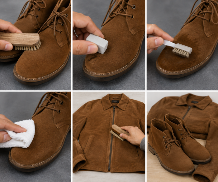 How to Wash Suede Shoes and Jackets at Home Safely in 6 Steps