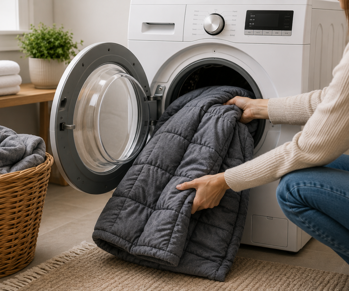 How to Wash a Weighted Blanket at Home in 7 Steps (Without Wrecking It)