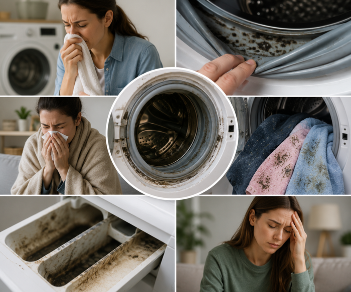 Mold in Washing Machine: 6 Signs It's Making You Sick (and How to Fix It)