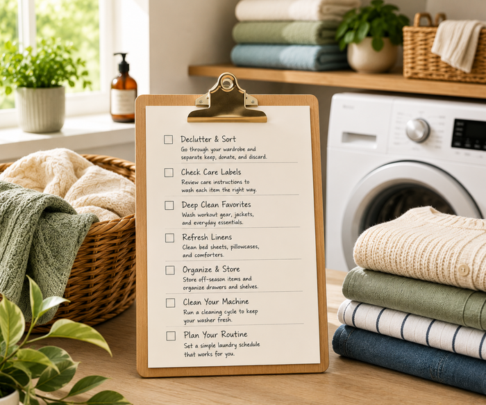 Spring Cleaning Laundry Checklist: Resetting Your Routine for the Season