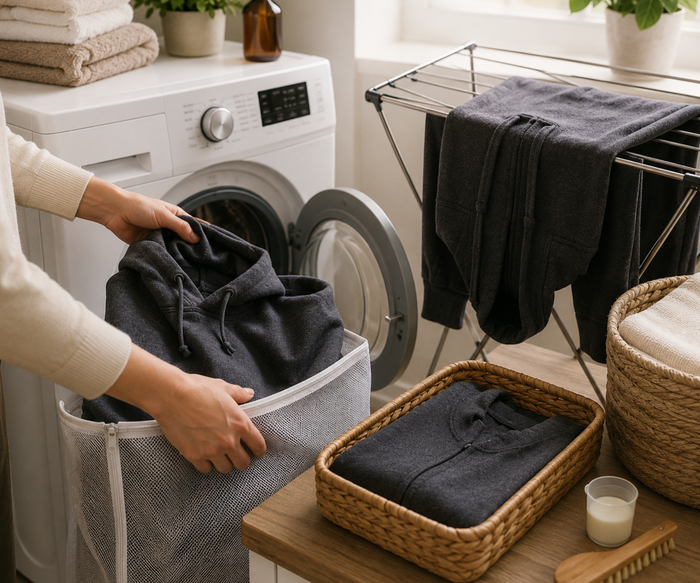 The Right Way to Wash a Hoodie So It Doesn't Shrink or Fade