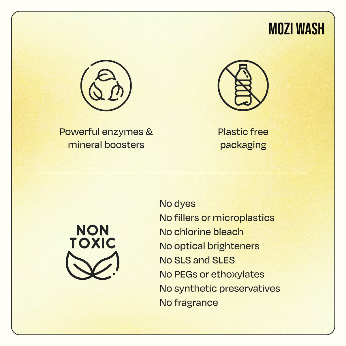 Mozi Wash Deep Clean Booster