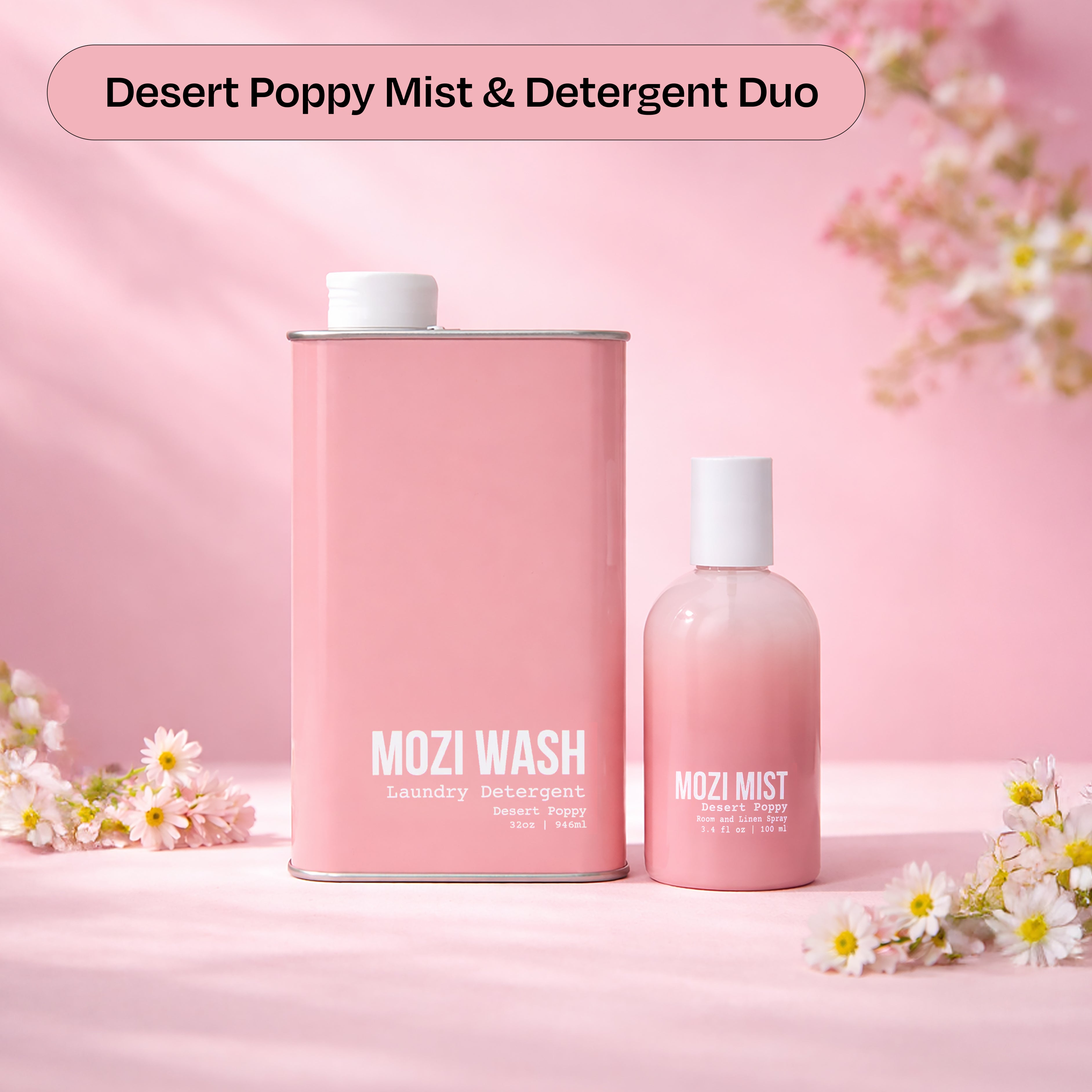 Desert Poppy Mist & Detergent Duo