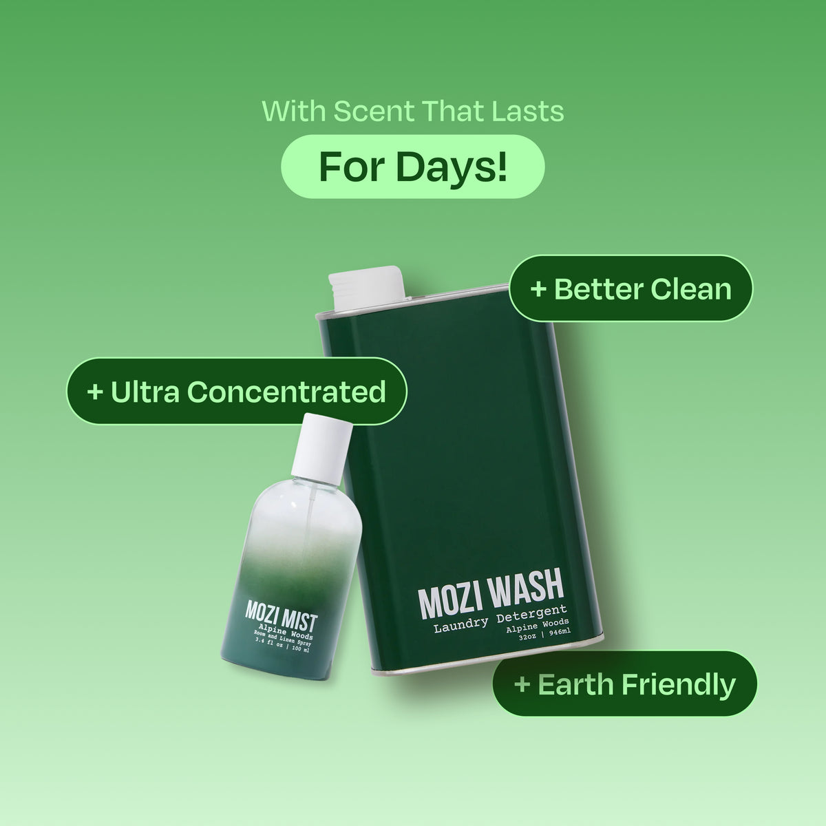 Alpine Woods Mist & Detergent