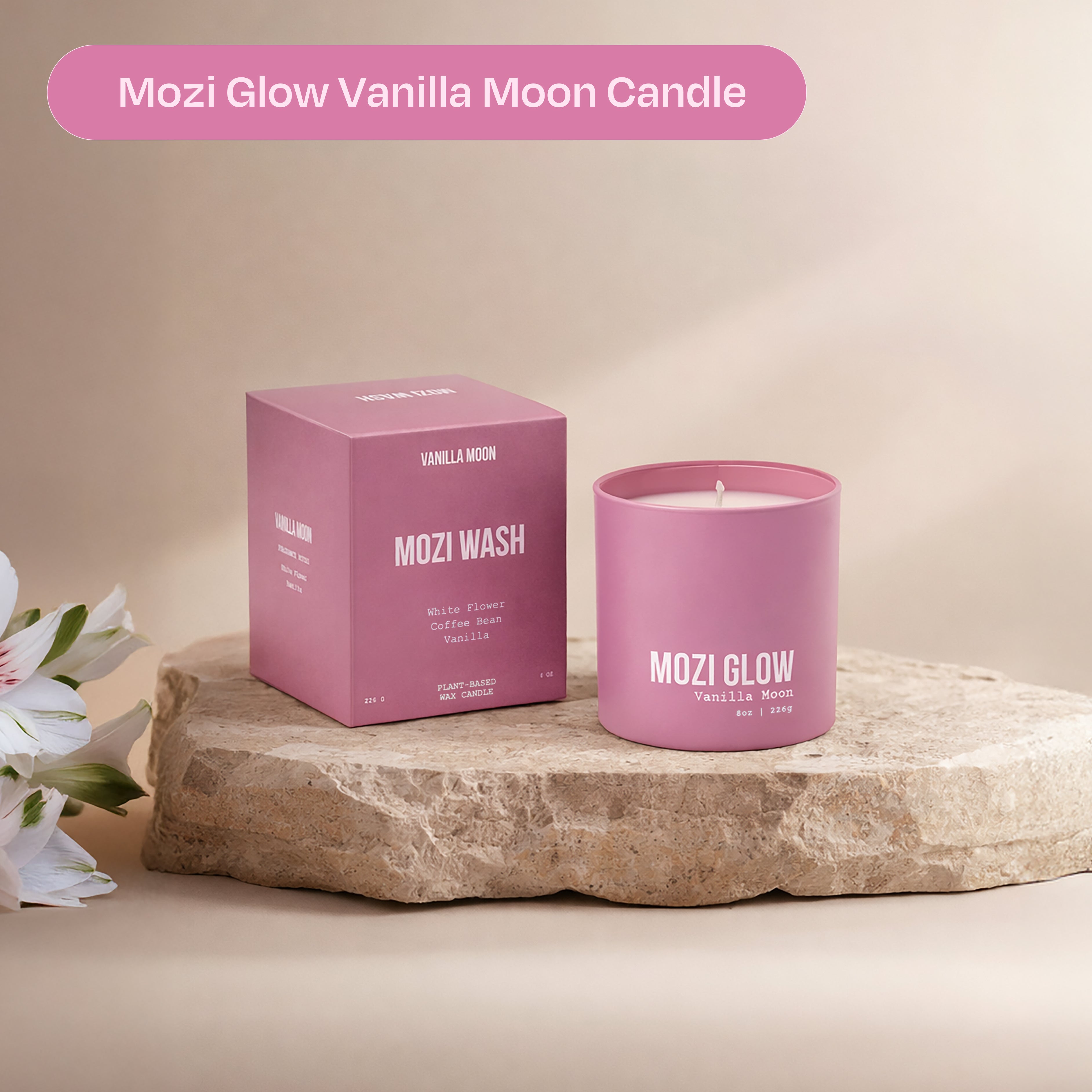 Vanilla Moon Candle