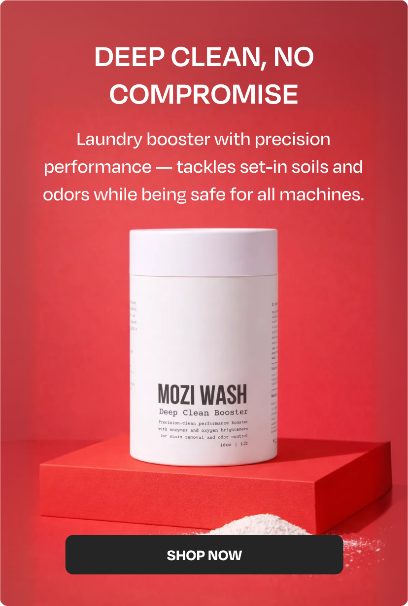 deep clean, no compromise. laundry booster with precision performance. tackles set-in soils and odors while being safe for all machines. shop now