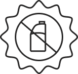 Eco Stainless Steel Tin = 97% less plastic