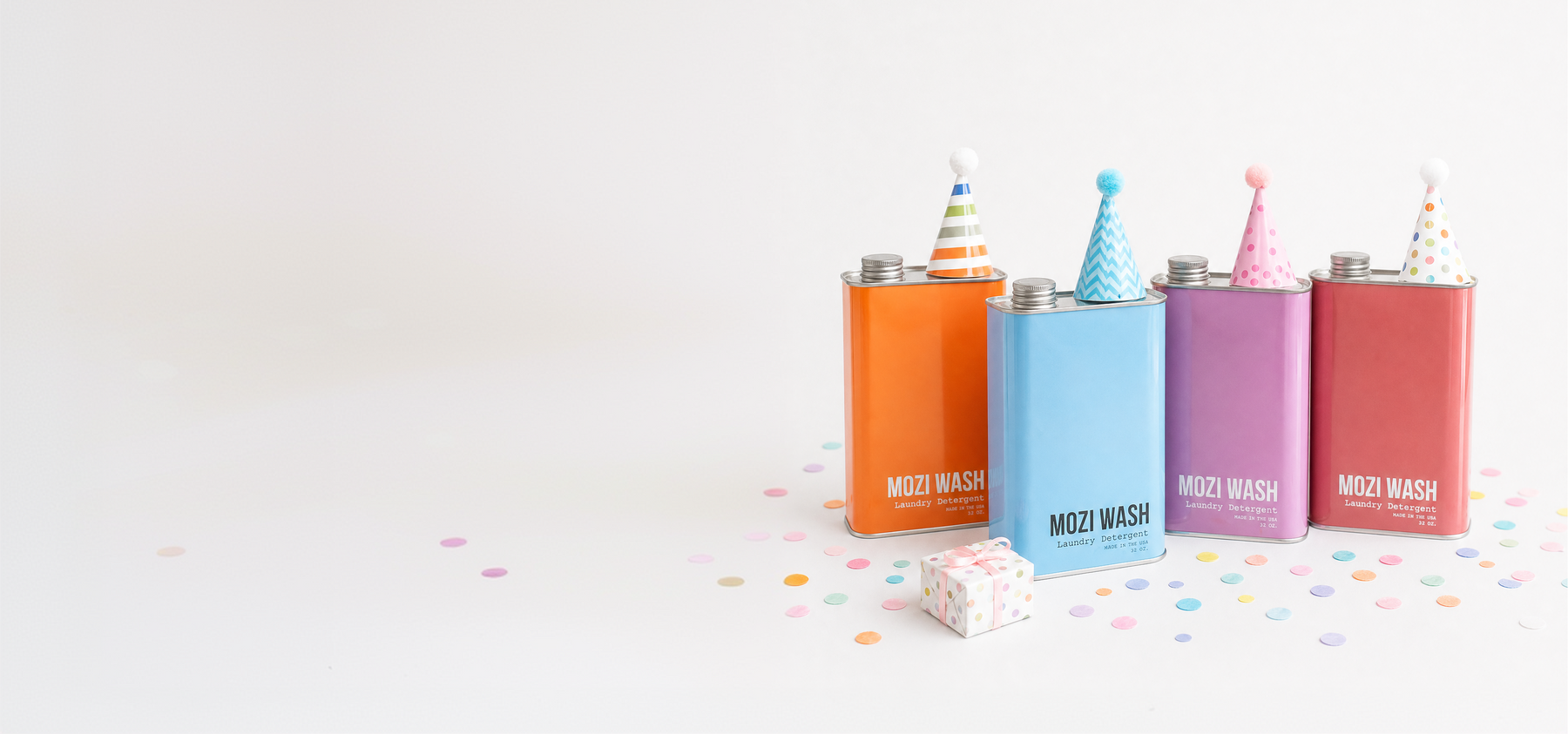 Smell the feeling with Mozi Wash and get  free gifts!
