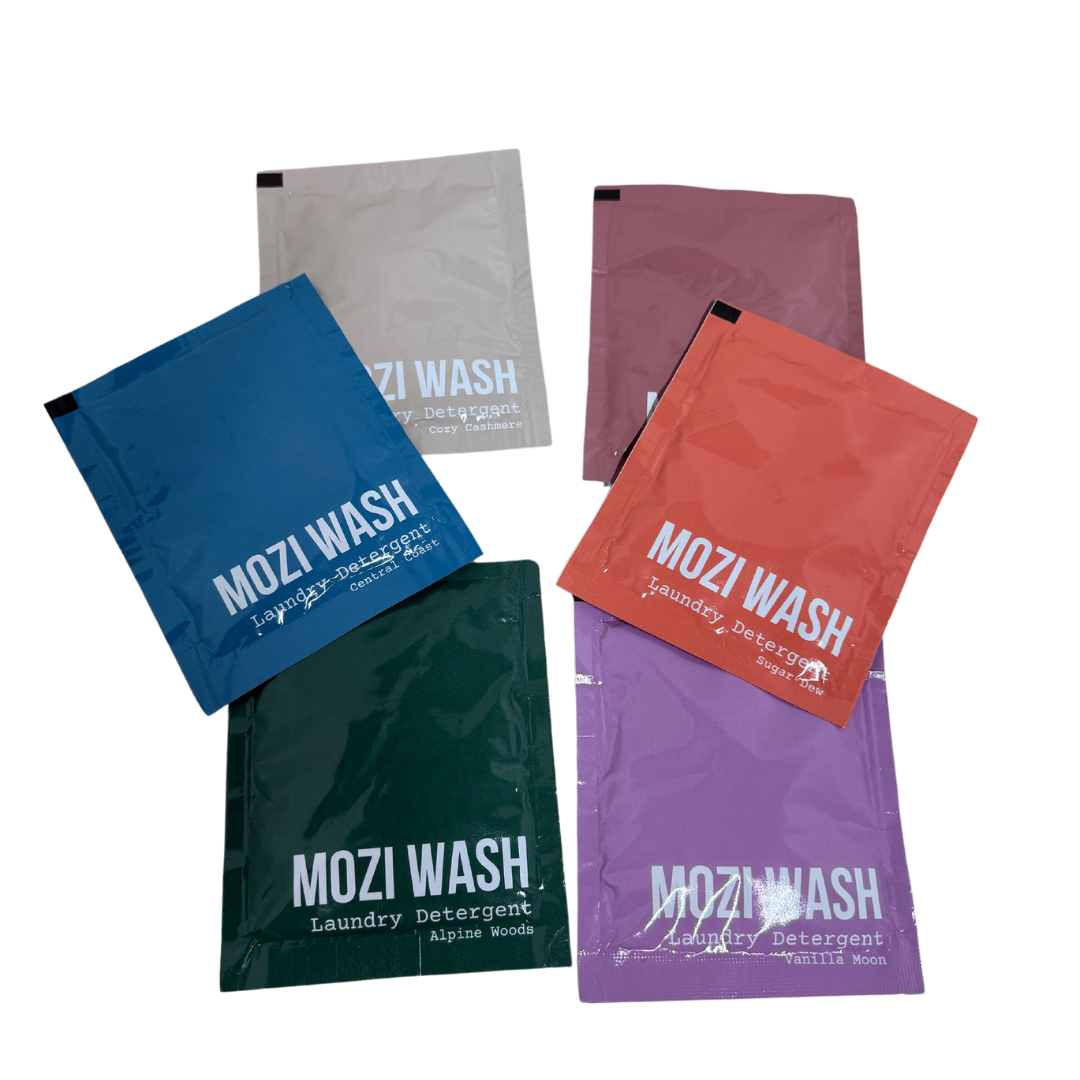 Mozi Wash 6 Scent Sample Pack x2