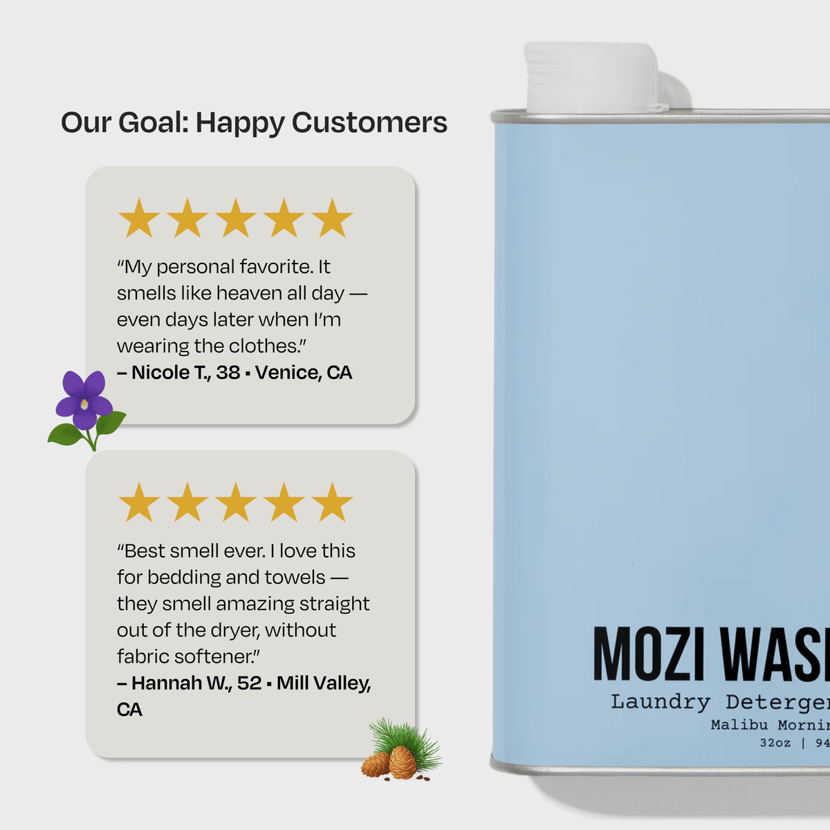 Malibu Mornings - Mozi Wash