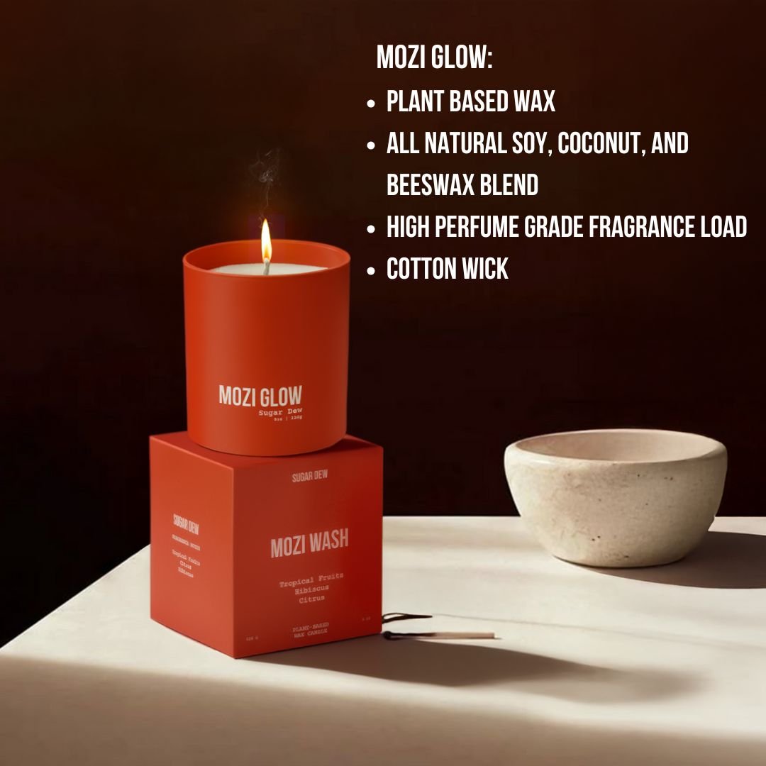 Mozi Glow Sugar Dew Candle - Mozi Wash